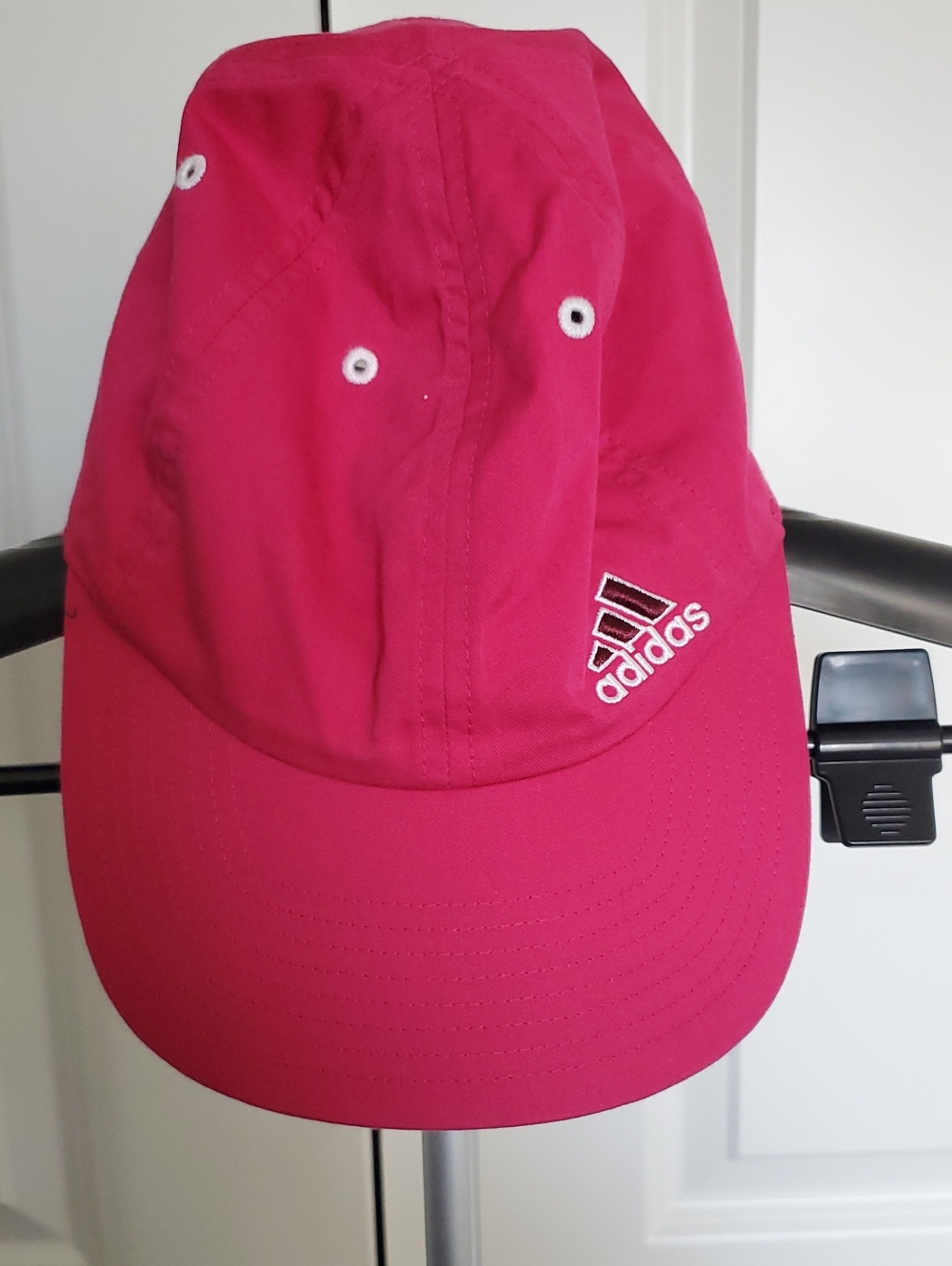 adidas Pink Baseball Cap with Embroidered Logo